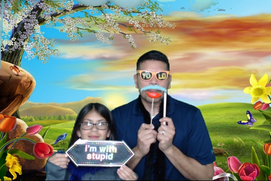Dave and Kristi's Vow Renewal | View more photos from the event at gallery.photoboothbillings.com/u/PhotoBoothBillings/Dave-and-Kristis-Vow-Renewal